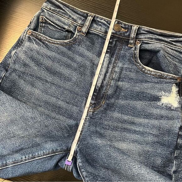 ✨ American Eagle Women’s Blue Highest Rise Mom Jeans 6 - Picture 11 of 11